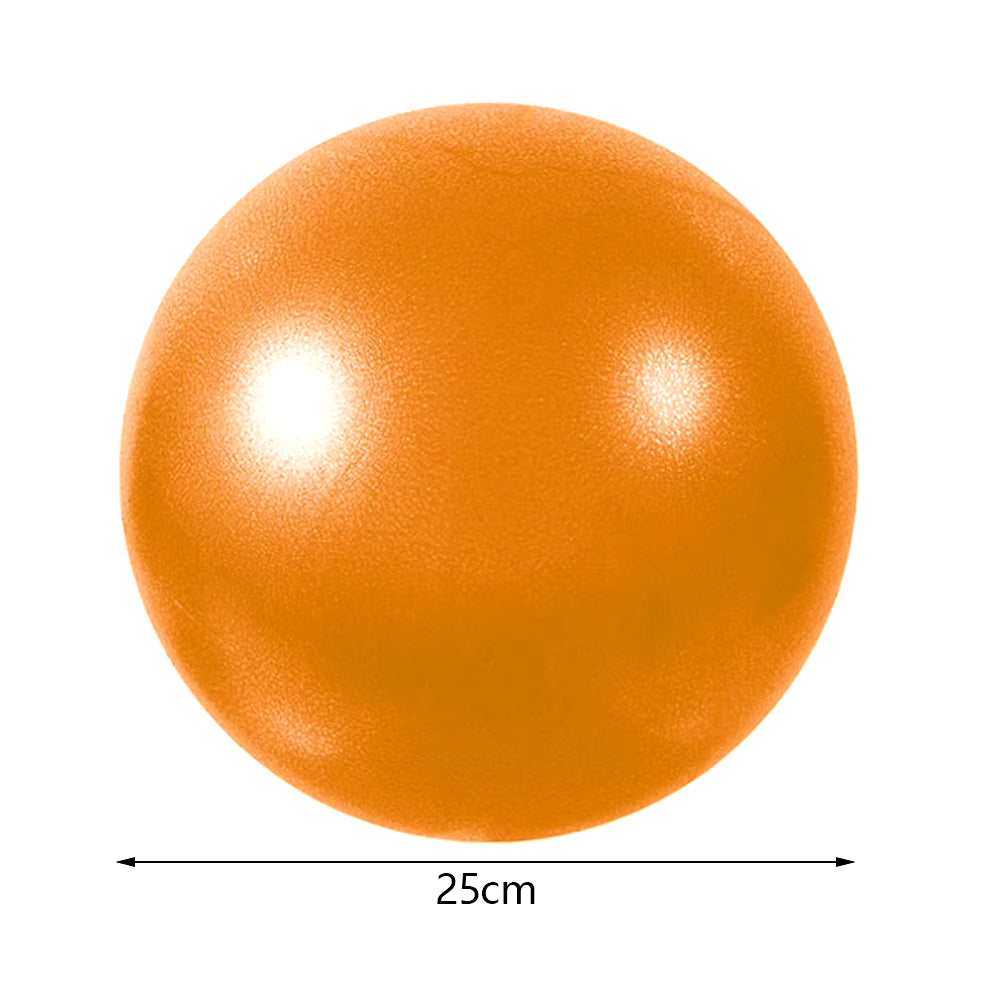 25 CM Anti-Pressure Explosion-Proof Diameter Yoga Exercise Gymnastics Pilates Yoga Balance Ball Gym Home Training Yoga Ball