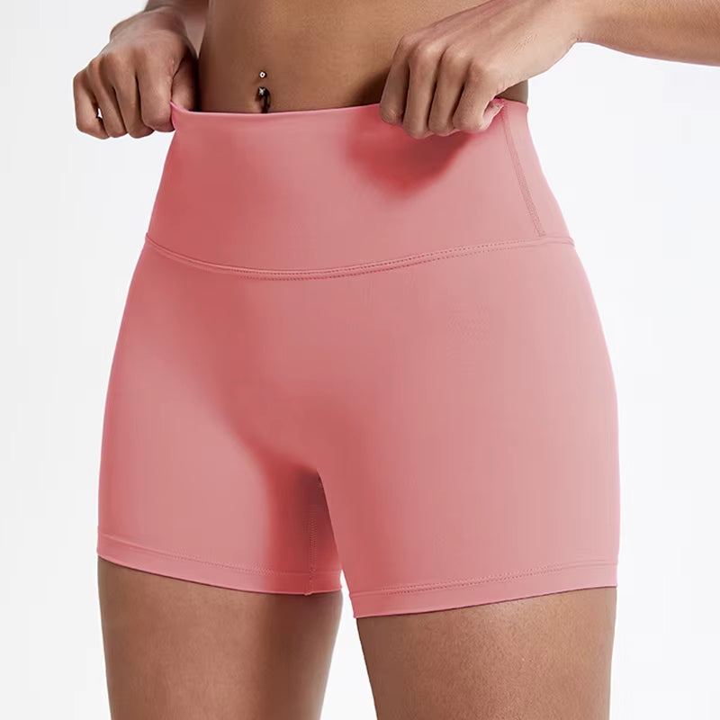 Running Sports Shorts Women Buttock Lift Gym Leggings Women Cycling Slim Fit Workout Shorts High Waist Yoga Shorts