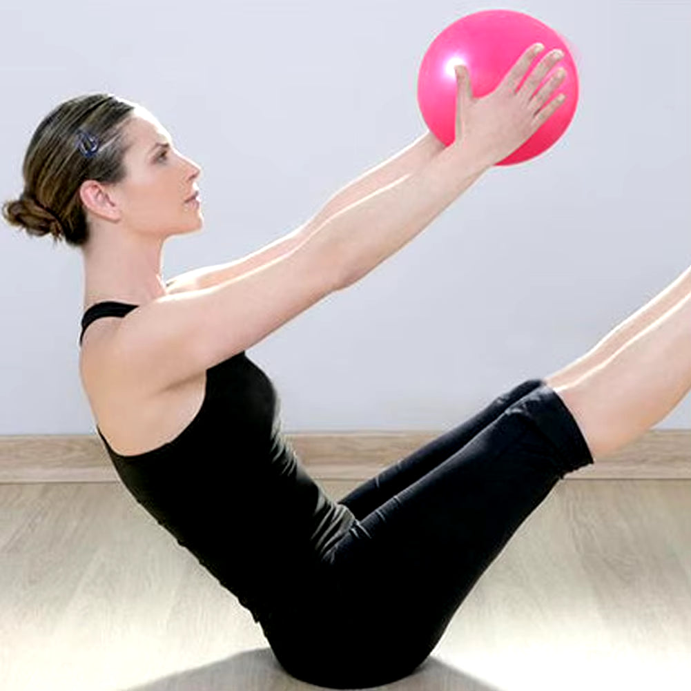 25 CM Anti-Pressure Explosion-Proof Diameter Yoga Exercise Gymnastics Pilates Yoga Balance Ball Gym Home Training Yoga Ball