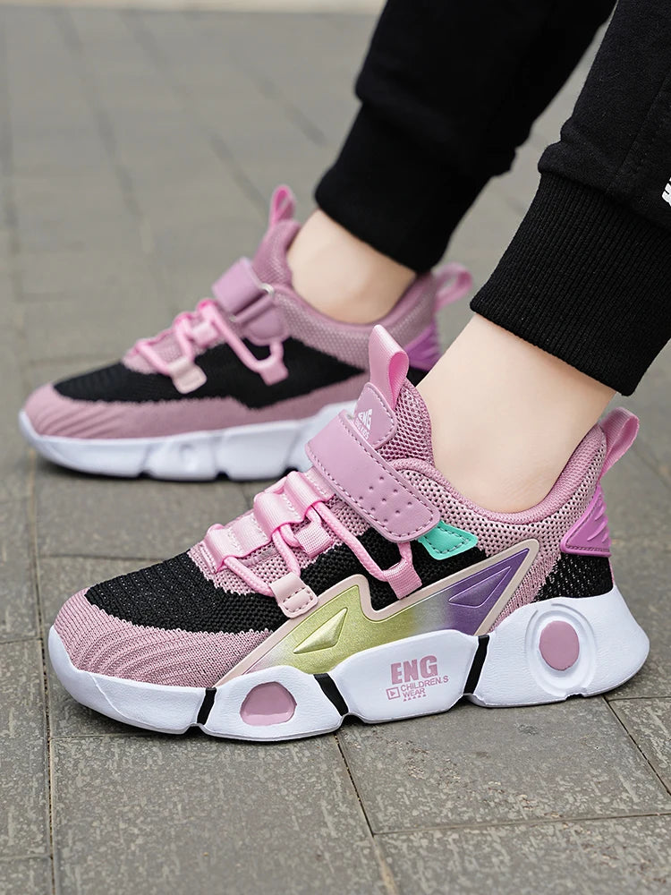 Chaussures de sport respirantes en maille pour filles Campus Fashion Loisirs Sports