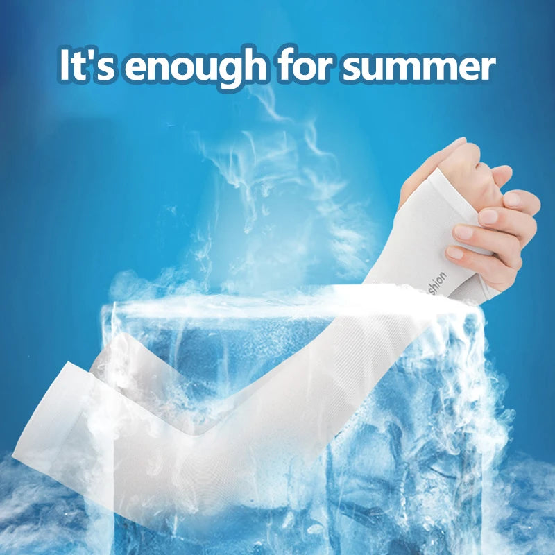 Outdoors Arm Sleeves Bicycle Sleeves UV Protection Running Cycling Sleeves Sunscreen Arm Warmer Sun Mtb Arm Cover Cuff