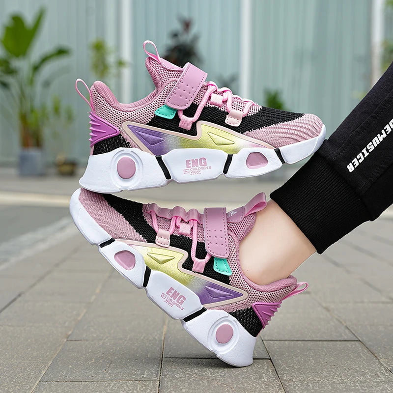 Chaussures de sport respirantes en maille pour filles Campus Fashion Loisirs Sports